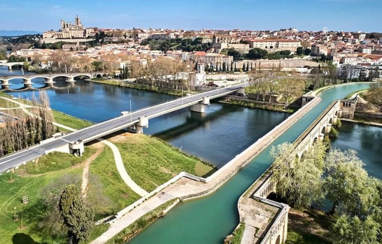 8 Aout 3-Spacieux Appartement 3 Chambres - Allee Paul Riquet - Wifi - Tv Connecte Béziers Dış mekan fotoğraf